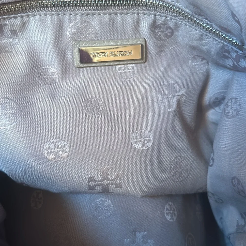 EUC Tory Burch Thea Patchwork All Leather Satchel Colorblock - Picture 12 of 14
